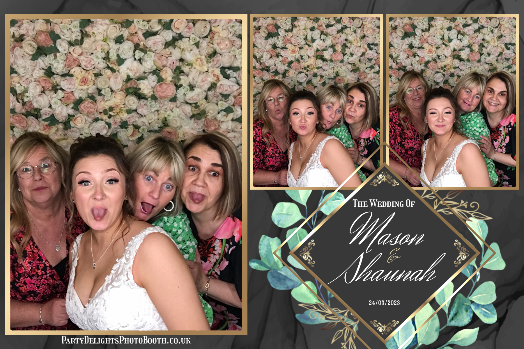 Mason & Shaunah’s Wedding | View more photos from the event at gallery.partydelightsphotobooth.co.uk/u/PartyDelightsPhotoBooth/Mason-Shaunah’s-Wedding