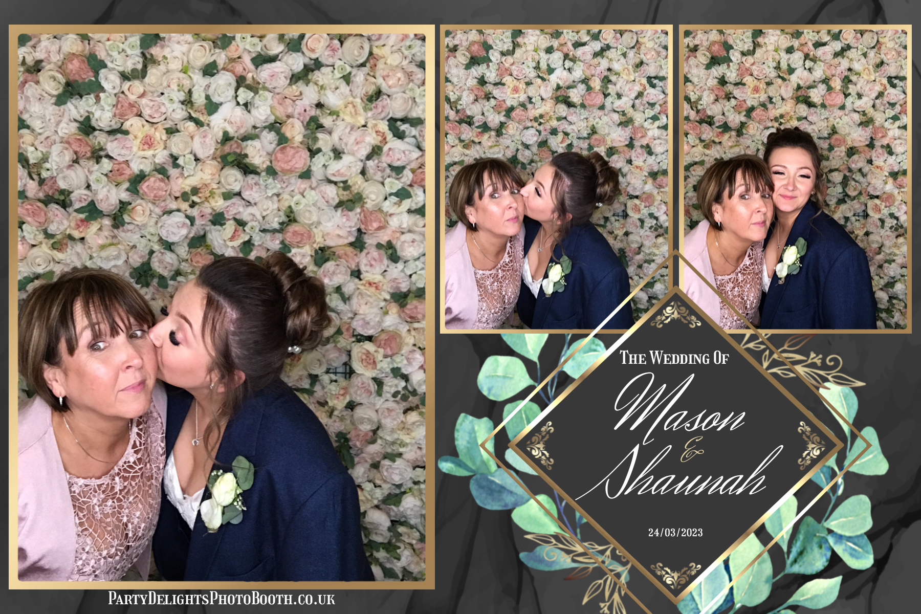 Mason & Shaunah’s Wedding | View more photos from the event at gallery.partydelightsphotobooth.co.uk/u/PartyDelightsPhotoBooth/Mason-Shaunah’s-Wedding