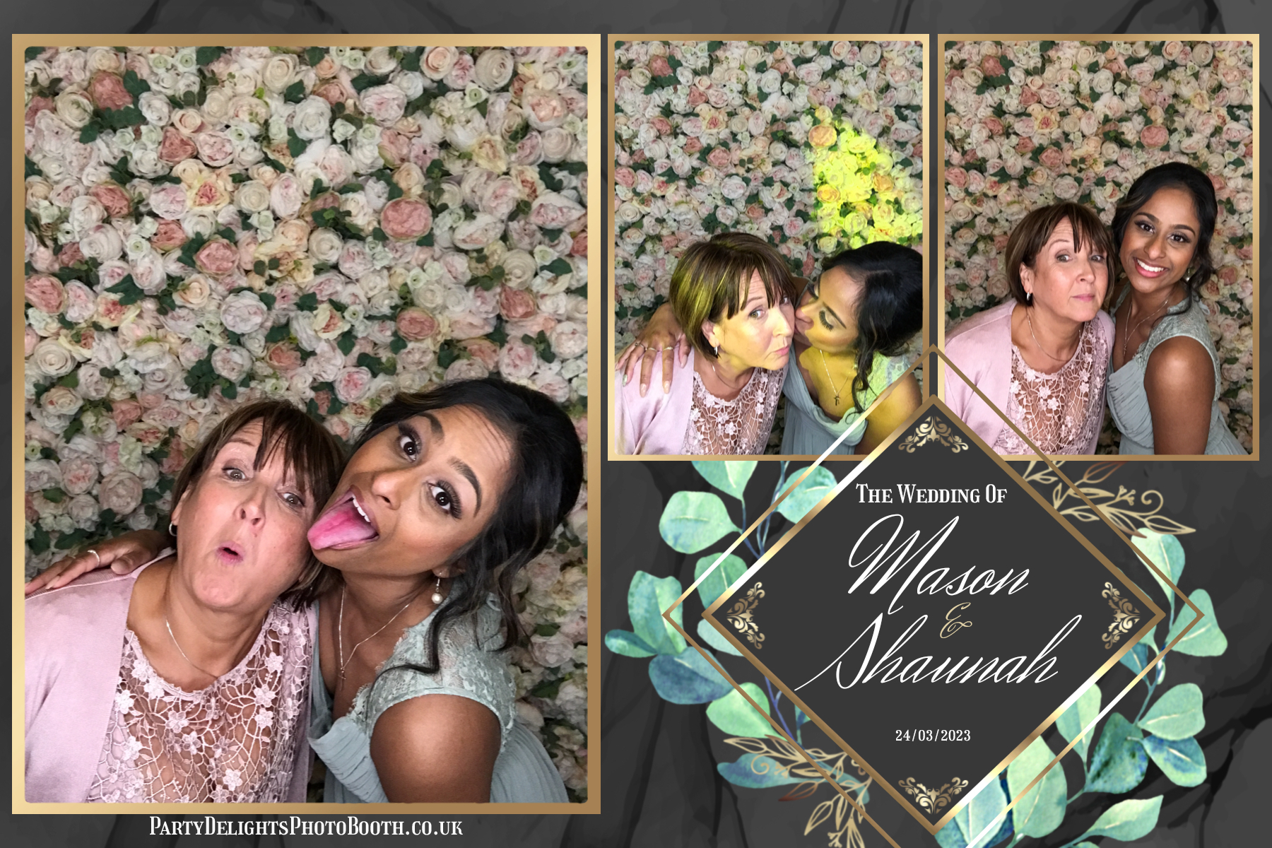 Mason & Shaunah’s Wedding | View more photos from the event at gallery.partydelightsphotobooth.co.uk/u/PartyDelightsPhotoBooth/Mason-Shaunah’s-Wedding