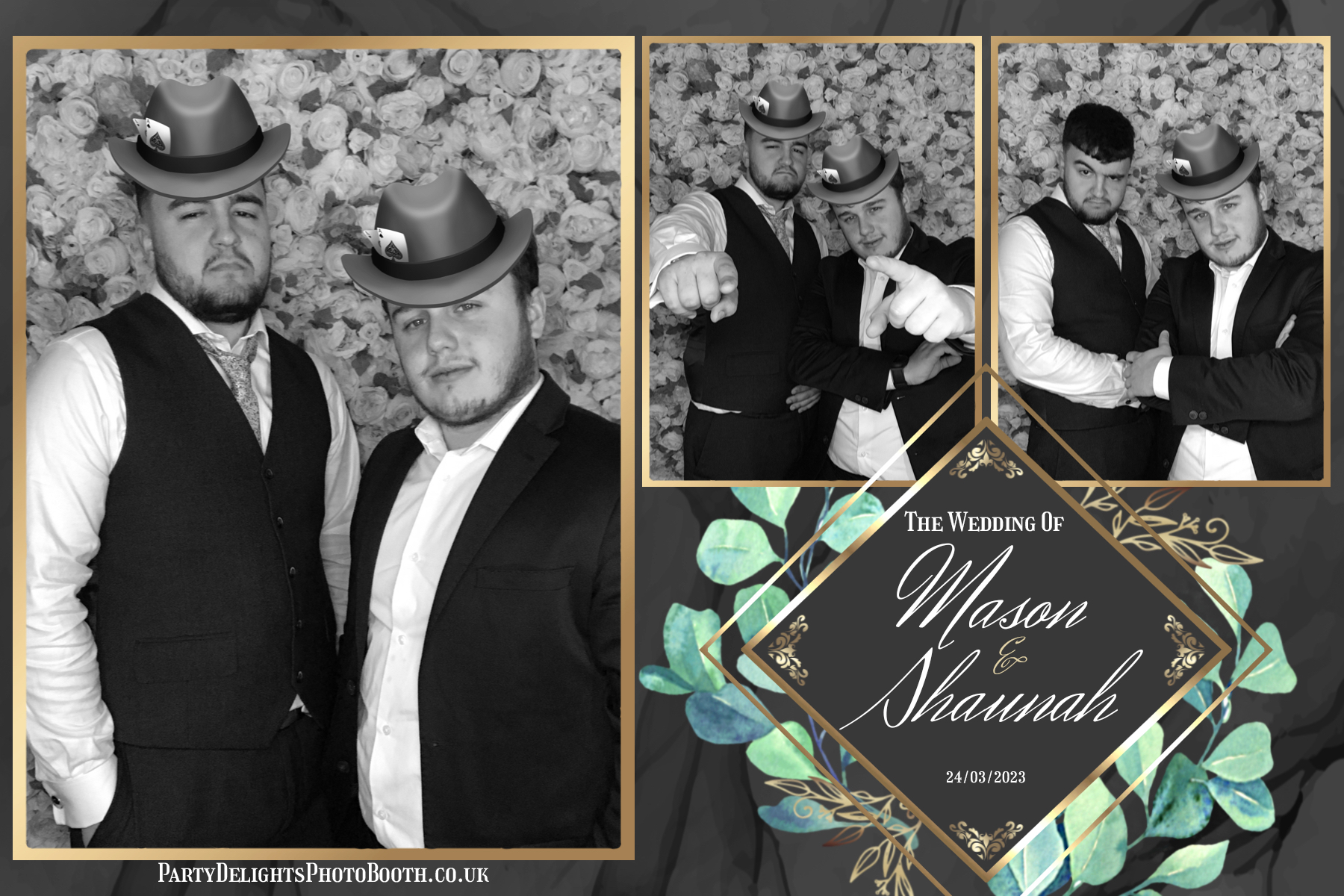 Mason & Shaunah’s Wedding | View more photos from the event at gallery.partydelightsphotobooth.co.uk/u/PartyDelightsPhotoBooth/Mason-Shaunah’s-Wedding