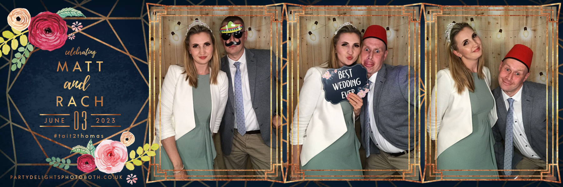 Matt & Rachel's Wedding | View more photos from the event at gallery.partydelightsphotobooth.co.uk/u/PartyDelightsPhotoBooth/Matt-Rachels-Wedding