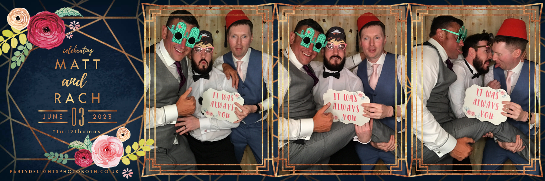 Matt & Rachel's Wedding | View more photos from the event at gallery.partydelightsphotobooth.co.uk/u/PartyDelightsPhotoBooth/Matt-Rachels-Wedding