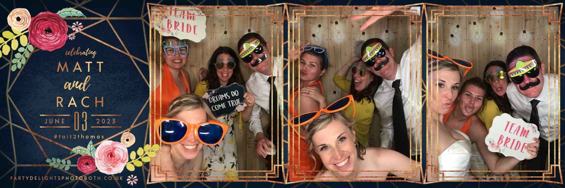 Matt & Rachel's Wedding | View more photos from the event at gallery.partydelightsphotobooth.co.uk/u/PartyDelightsPhotoBooth/Matt-Rachels-Wedding