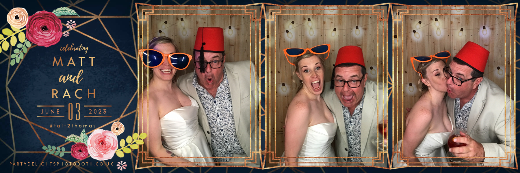 Matt & Rachel's Wedding | View more photos from the event at gallery.partydelightsphotobooth.co.uk/u/PartyDelightsPhotoBooth/Matt-Rachels-Wedding