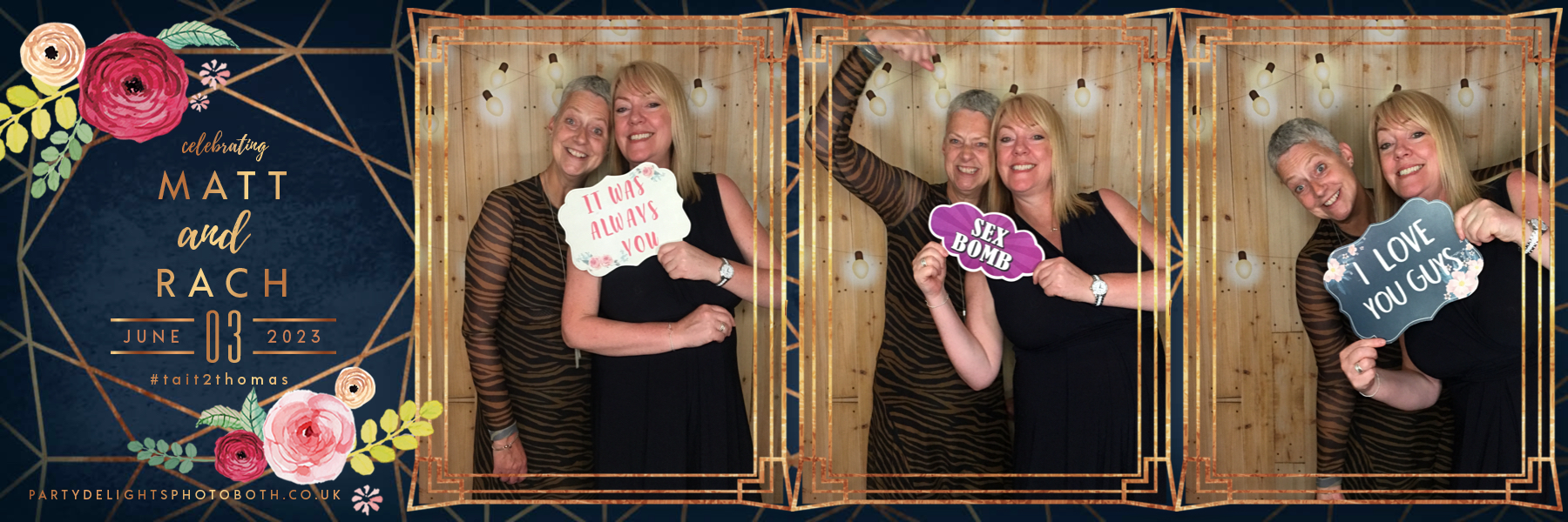 Matt & Rachel's Wedding | View more photos from the event at gallery.partydelightsphotobooth.co.uk/u/PartyDelightsPhotoBooth/Matt-Rachels-Wedding