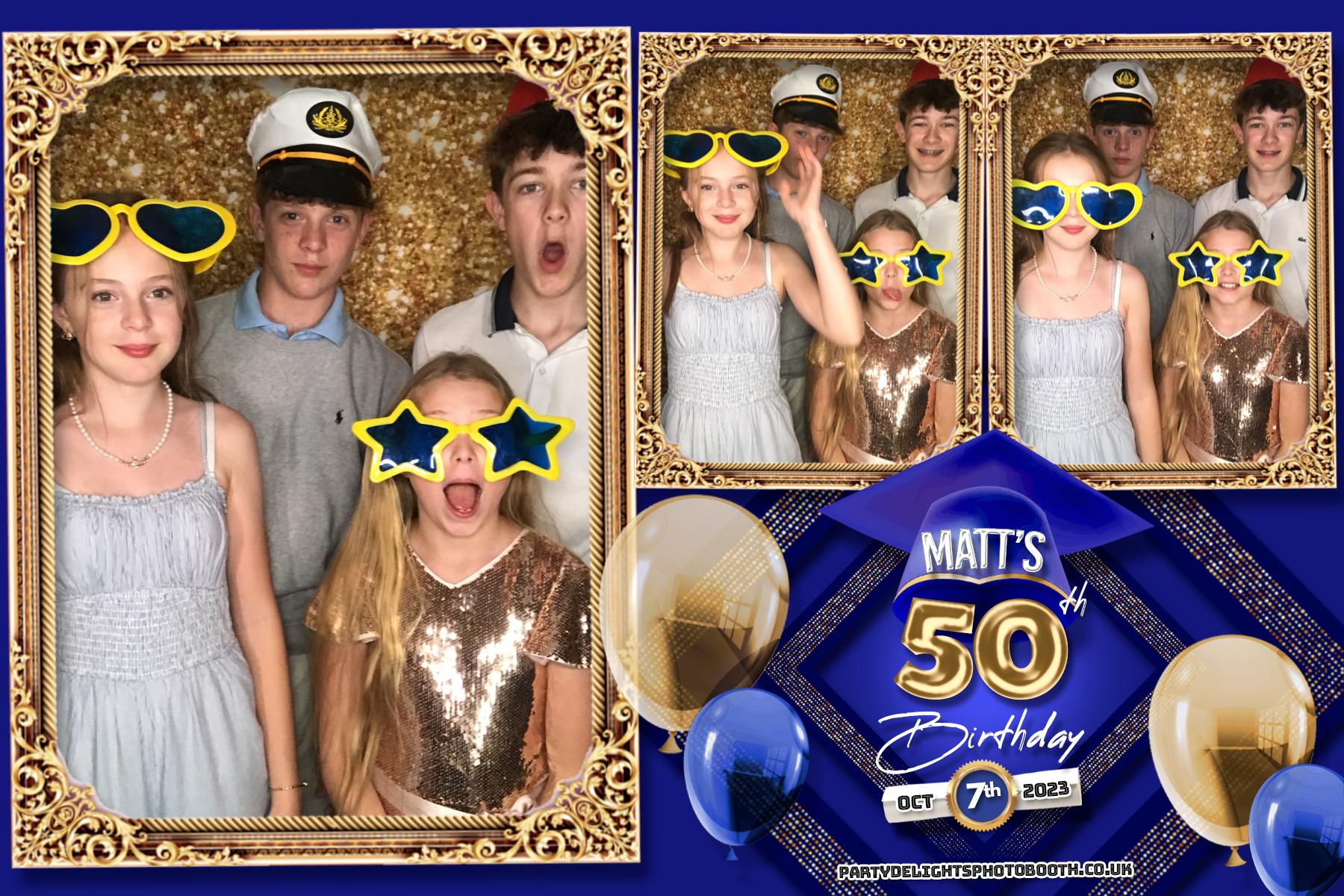Matthew's 50th Birthday | View more photos from the event at gallery.partydelightsphotobooth.co.uk/u/PartyDelightsPhotoBooth/Matthews-50th-Birthday