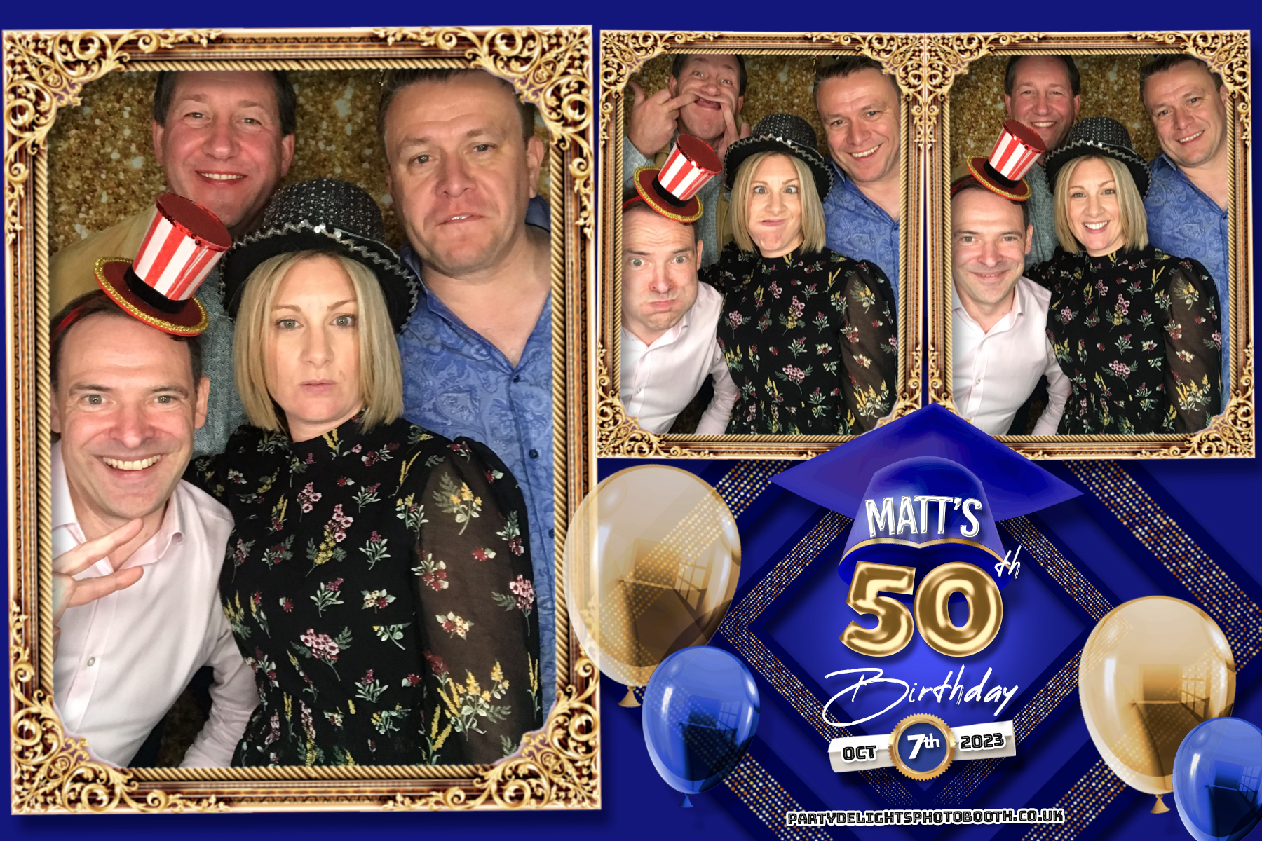 Matthew's 50th Birthday | View more photos from the event at gallery.partydelightsphotobooth.co.uk/u/PartyDelightsPhotoBooth/Matthews-50th-Birthday