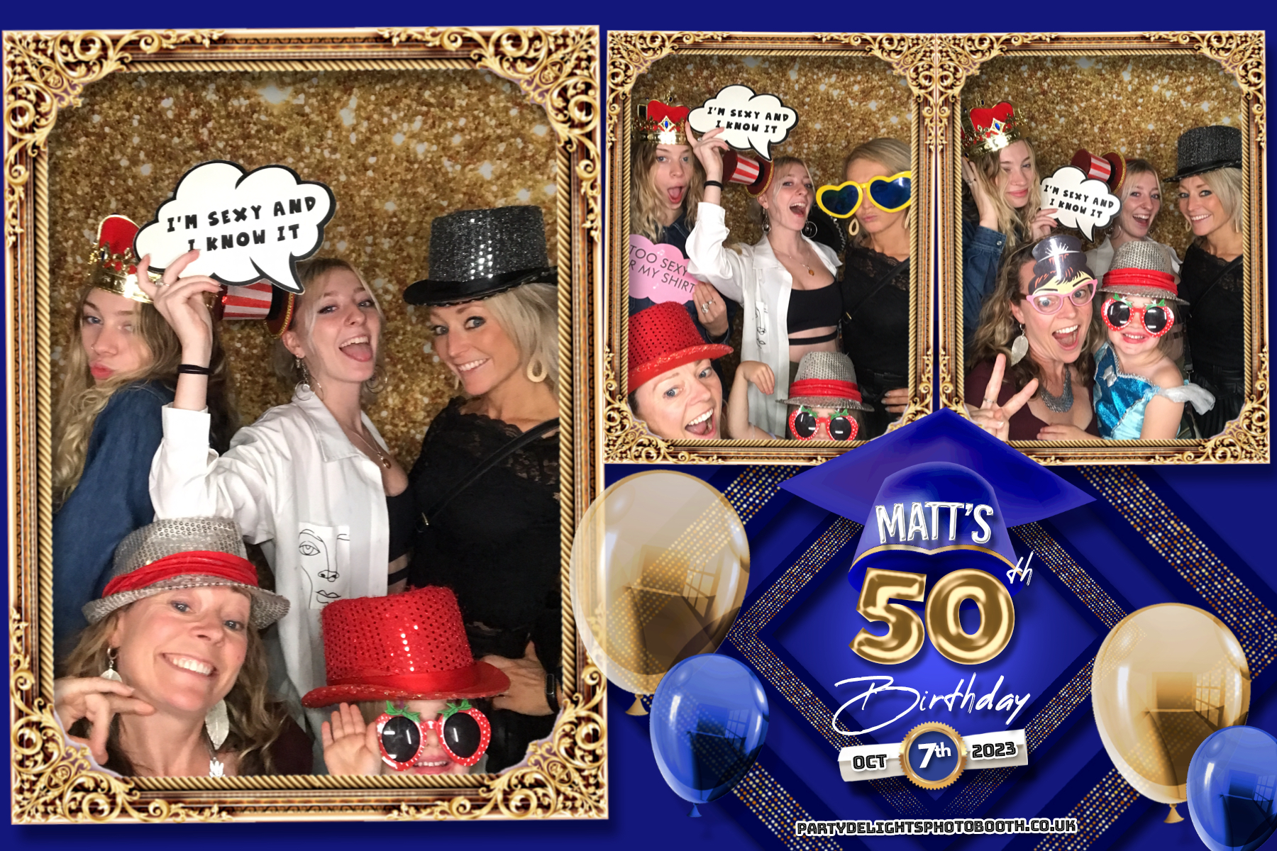 Matthew's 50th Birthday | View more photos from the event at gallery.partydelightsphotobooth.co.uk/u/PartyDelightsPhotoBooth/Matthews-50th-Birthday