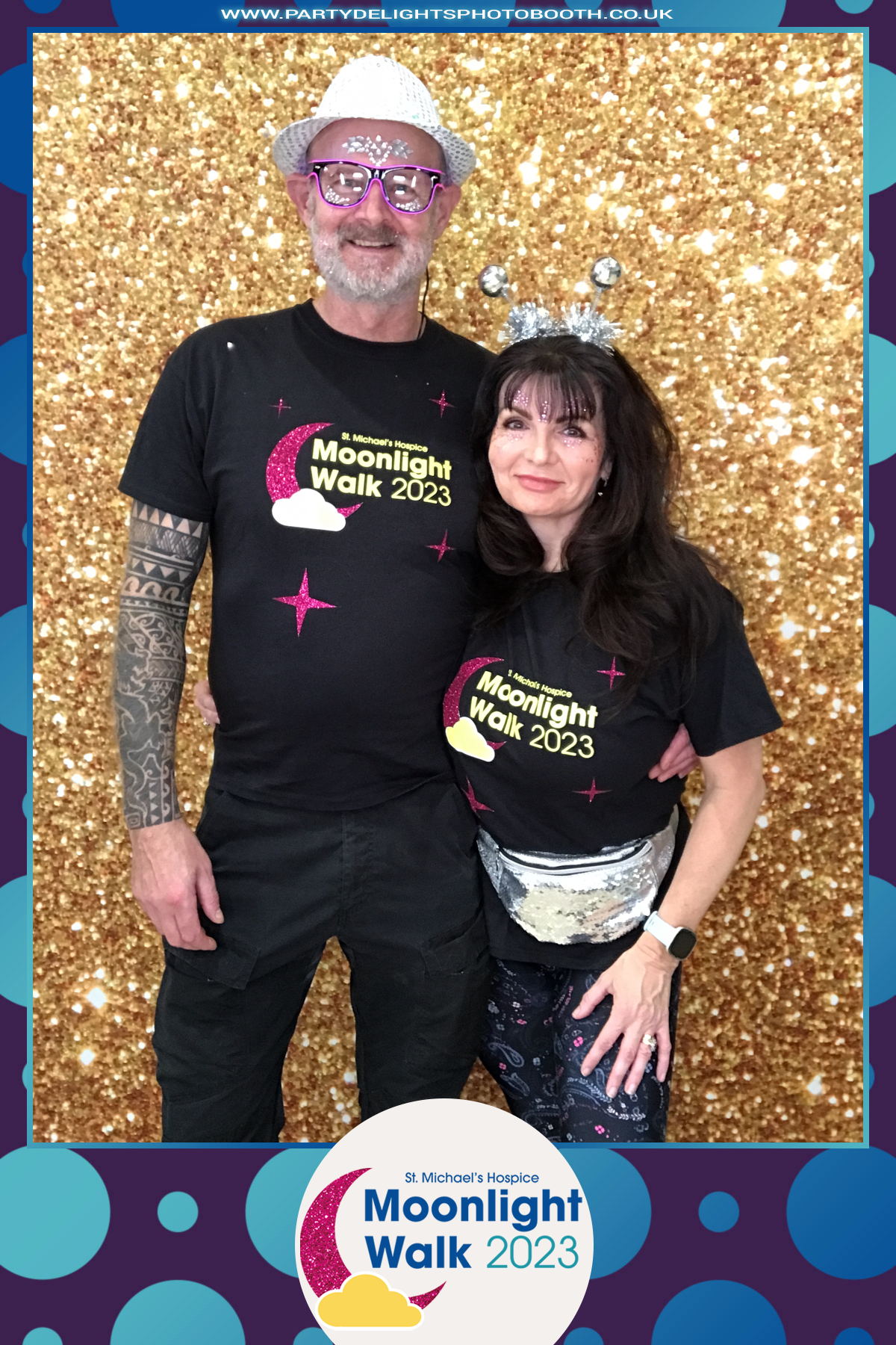 Moonlight Walk 2023 - St. Michael's Hospice | View more photos from the event at gallery.partydelightsphotobooth.co.uk/u/PartyDelightsPhotoBooth/Moonlight-Walk-2023-St-Michaels-Hospice