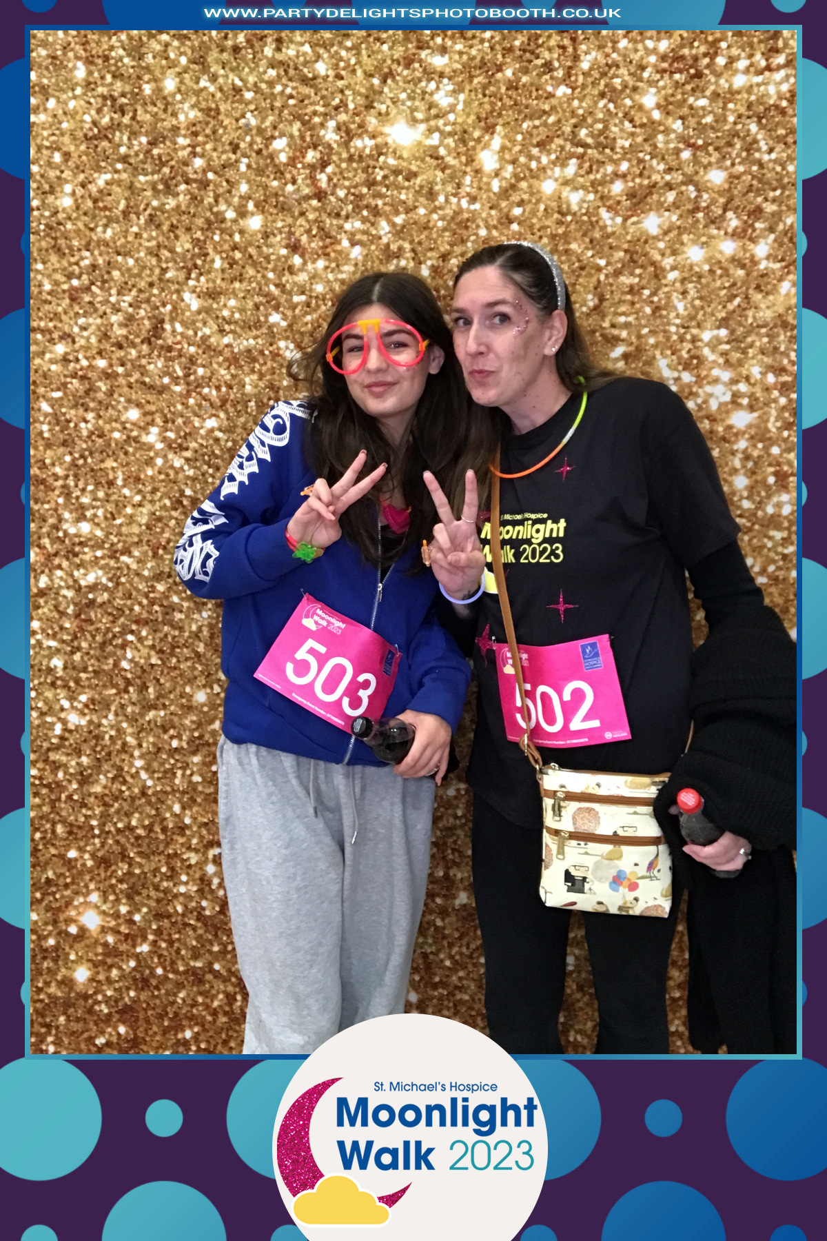 Moonlight Walk 2023 - St. Michael's Hospice | View more photos from the event at gallery.partydelightsphotobooth.co.uk/u/PartyDelightsPhotoBooth/Moonlight-Walk-2023-St-Michaels-Hospice