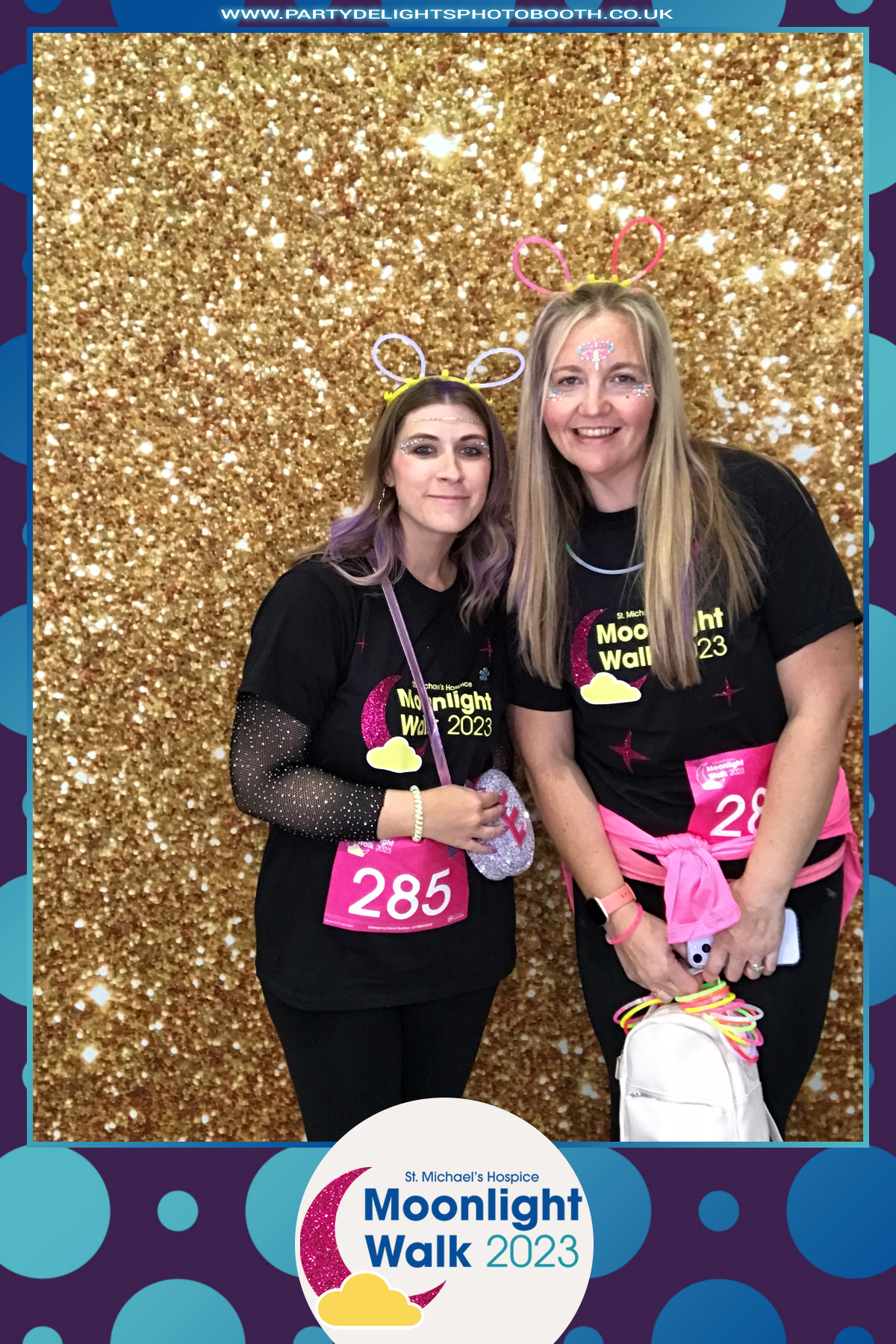 Moonlight Walk 2023 - St. Michael's Hospice | View more photos from the event at gallery.partydelightsphotobooth.co.uk/u/PartyDelightsPhotoBooth/Moonlight-Walk-2023-St-Michaels-Hospice