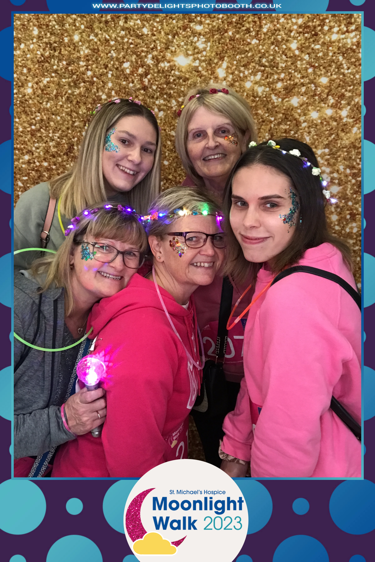 Moonlight Walk 2023 - St. Michael's Hospice | View more photos from the event at gallery.partydelightsphotobooth.co.uk/u/PartyDelightsPhotoBooth/Moonlight-Walk-2023-St-Michaels-Hospice