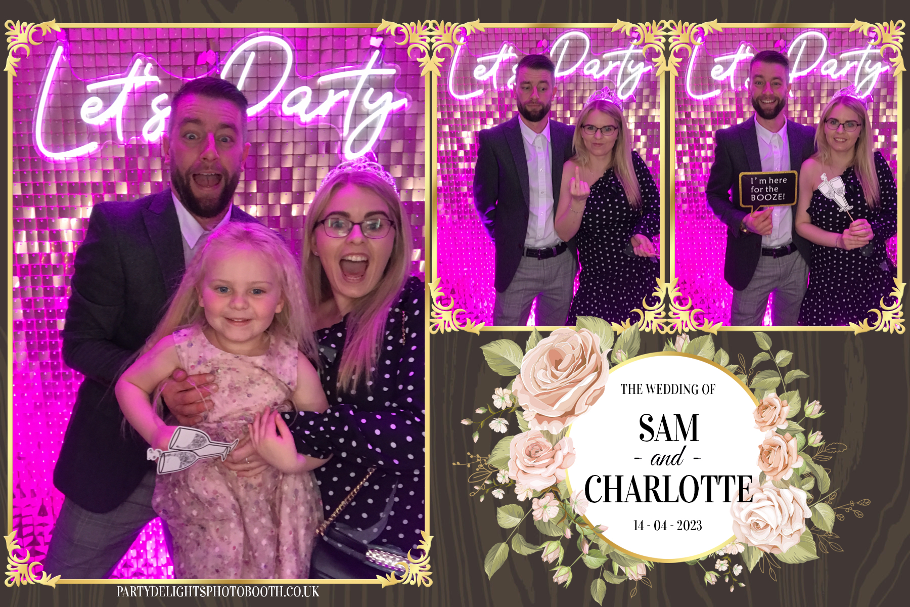 Mr & Mrs Withers | View more photos from the event at gallery.partydelightsphotobooth.co.uk/u/PartyDelightsPhotoBooth/Mr-Mrs-Withers