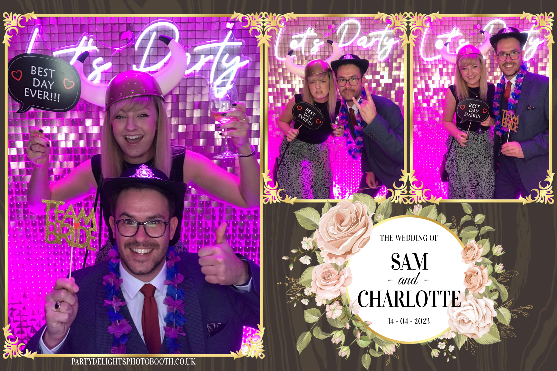 Mr & Mrs Withers | View more photos from the event at gallery.partydelightsphotobooth.co.uk/u/PartyDelightsPhotoBooth/Mr-Mrs-Withers