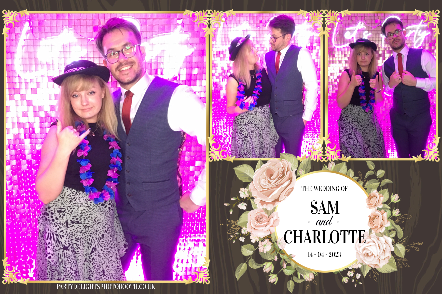 Mr & Mrs Withers | View more photos from the event at gallery.partydelightsphotobooth.co.uk/u/PartyDelightsPhotoBooth/Mr-Mrs-Withers