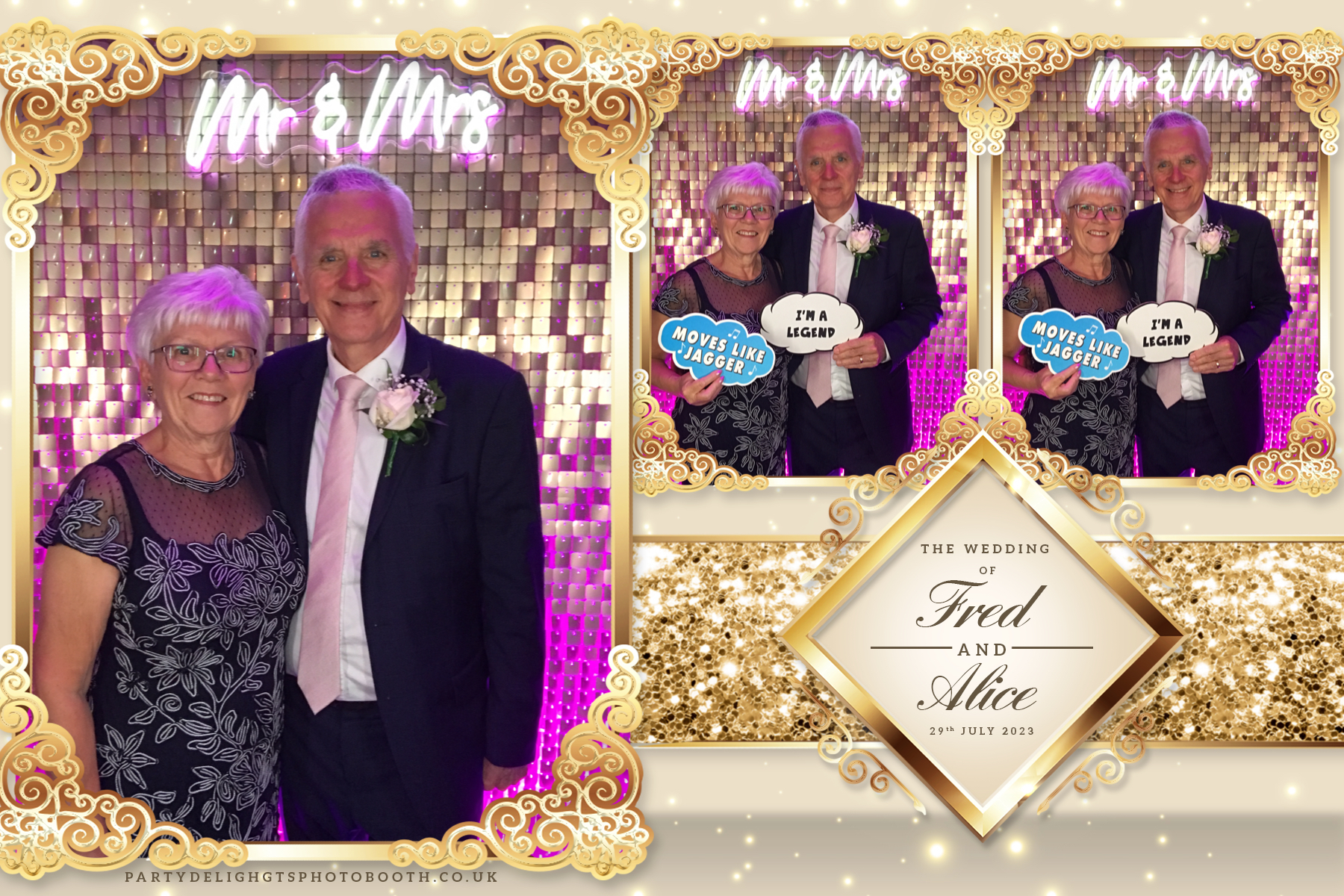 Mr and Mrs Jones | View more photos from the event at gallery.partydelightsphotobooth.co.uk/u/PartyDelightsPhotoBooth/Mr-and-Mrs-Jones