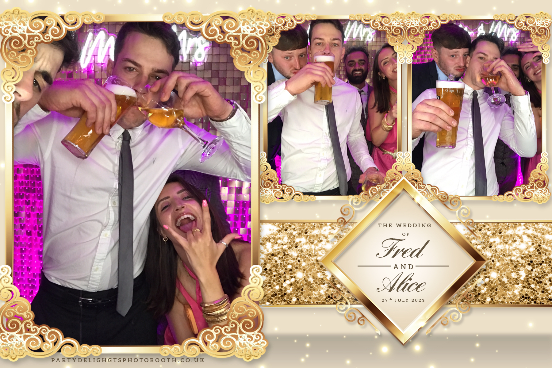 Mr and Mrs Jones | View more photos from the event at gallery.partydelightsphotobooth.co.uk/u/PartyDelightsPhotoBooth/Mr-and-Mrs-Jones