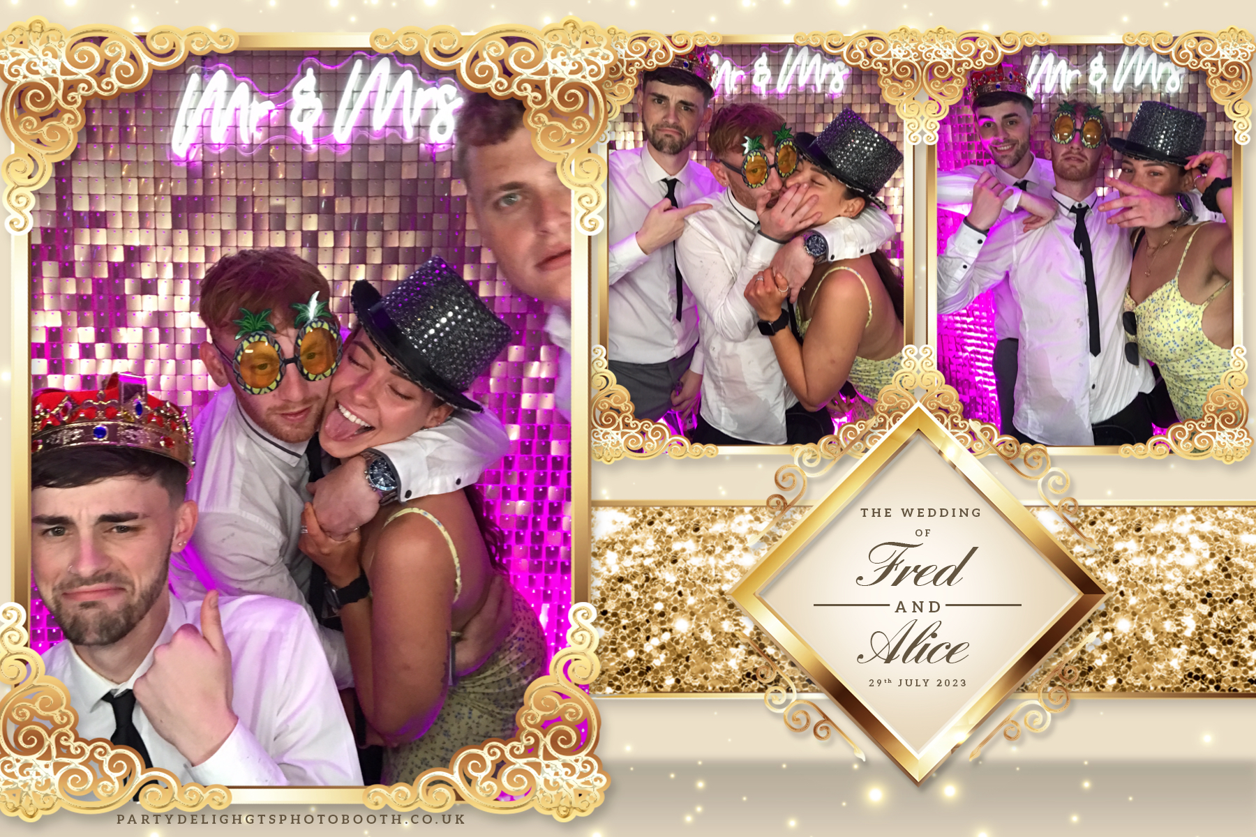 Mr and Mrs Jones | View more photos from the event at gallery.partydelightsphotobooth.co.uk/u/PartyDelightsPhotoBooth/Mr-and-Mrs-Jones