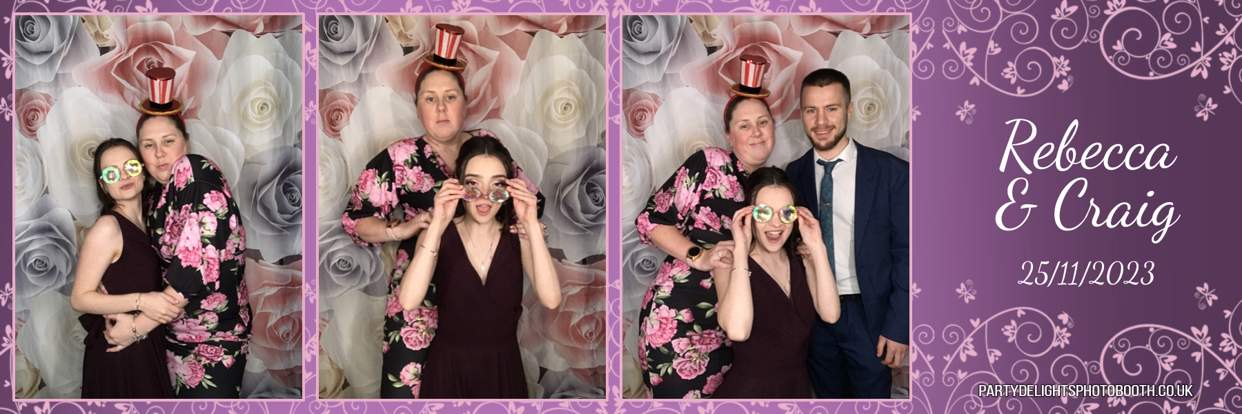 Rebecca and Craig’s wedding | View more photos from the event at gallery.partydelightsphotobooth.co.uk/u/PartyDelightsPhotoBooth/Rebecca-and-Craig’s-wedding