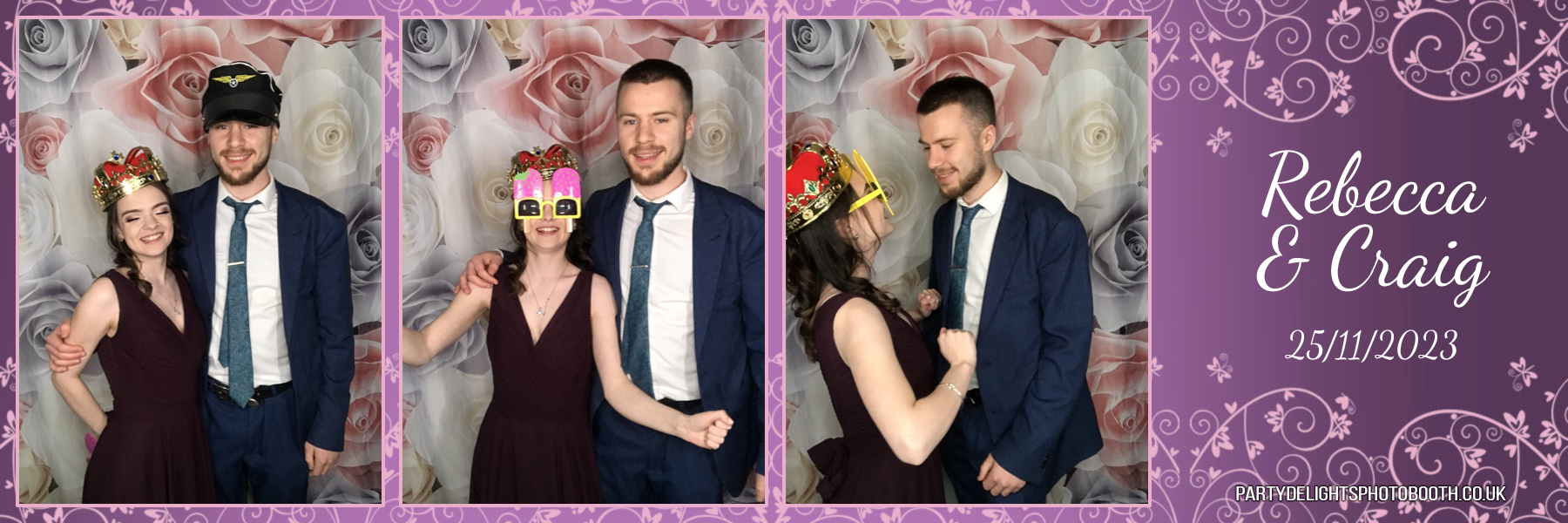 Rebecca and Craig’s wedding | View more photos from the event at gallery.partydelightsphotobooth.co.uk/u/PartyDelightsPhotoBooth/Rebecca-and-Craig’s-wedding
