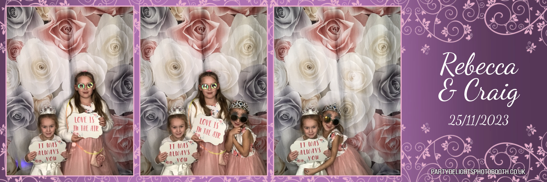 Rebecca and Craig’s wedding | View more photos from the event at gallery.partydelightsphotobooth.co.uk/u/PartyDelightsPhotoBooth/Rebecca-and-Craig’s-wedding