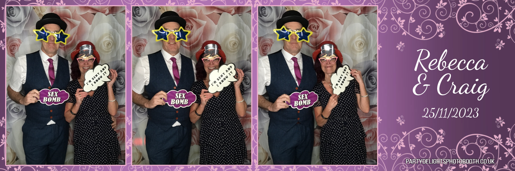 Rebecca and Craig’s wedding | View more photos from the event at gallery.partydelightsphotobooth.co.uk/u/PartyDelightsPhotoBooth/Rebecca-and-Craig’s-wedding