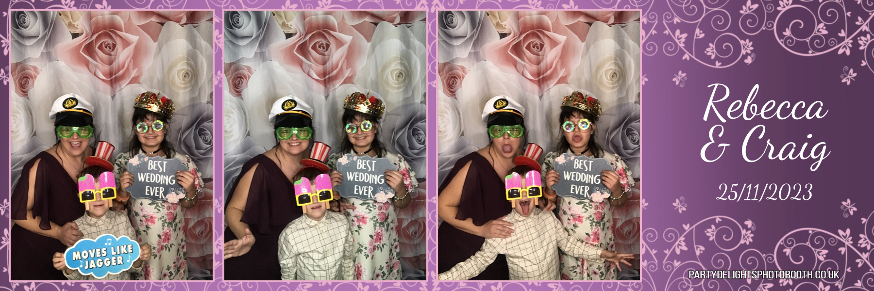 Rebecca and Craig’s wedding | View more photos from the event at gallery.partydelightsphotobooth.co.uk/u/PartyDelightsPhotoBooth/Rebecca-and-Craig’s-wedding