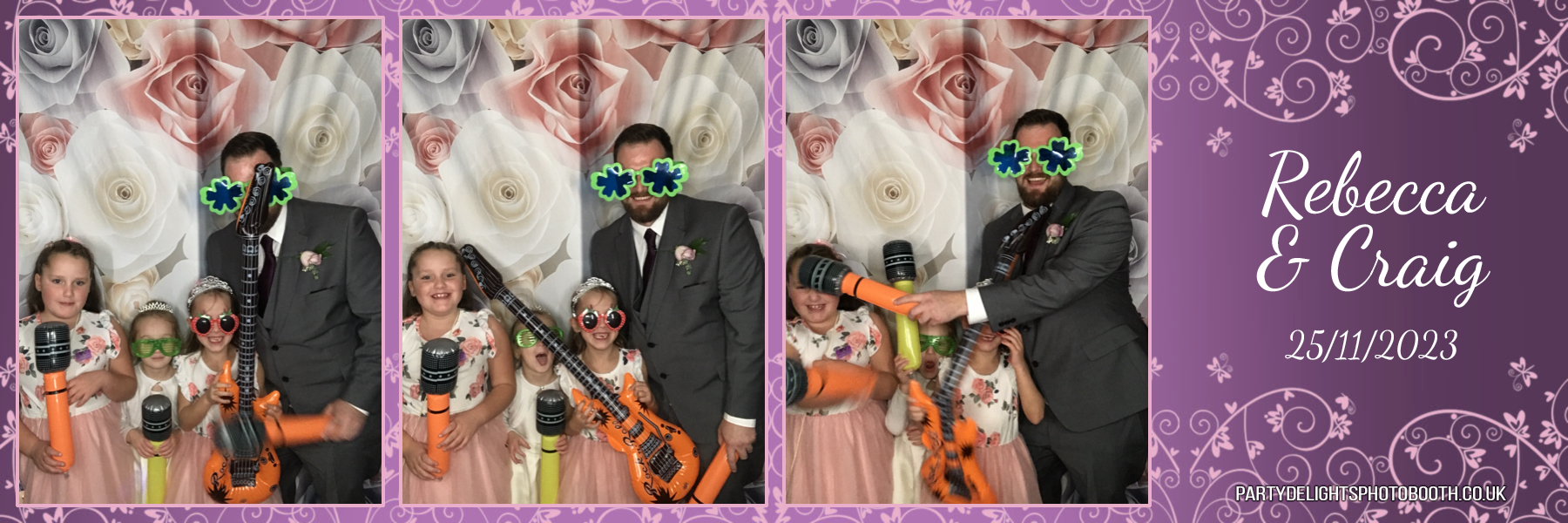 Rebecca and Craig’s wedding | View more photos from the event at gallery.partydelightsphotobooth.co.uk/u/PartyDelightsPhotoBooth/Rebecca-and-Craig’s-wedding