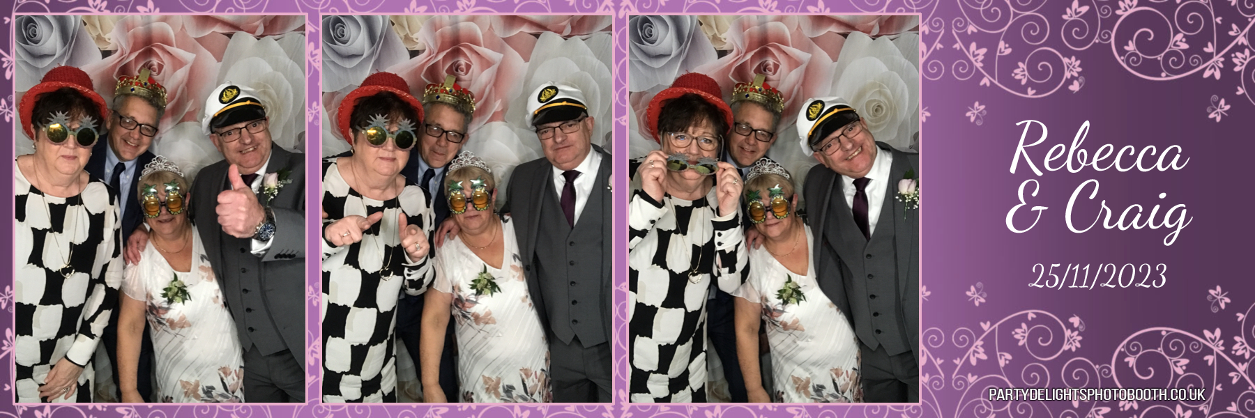 Rebecca and Craig’s wedding | View more photos from the event at gallery.partydelightsphotobooth.co.uk/u/PartyDelightsPhotoBooth/Rebecca-and-Craig’s-wedding
