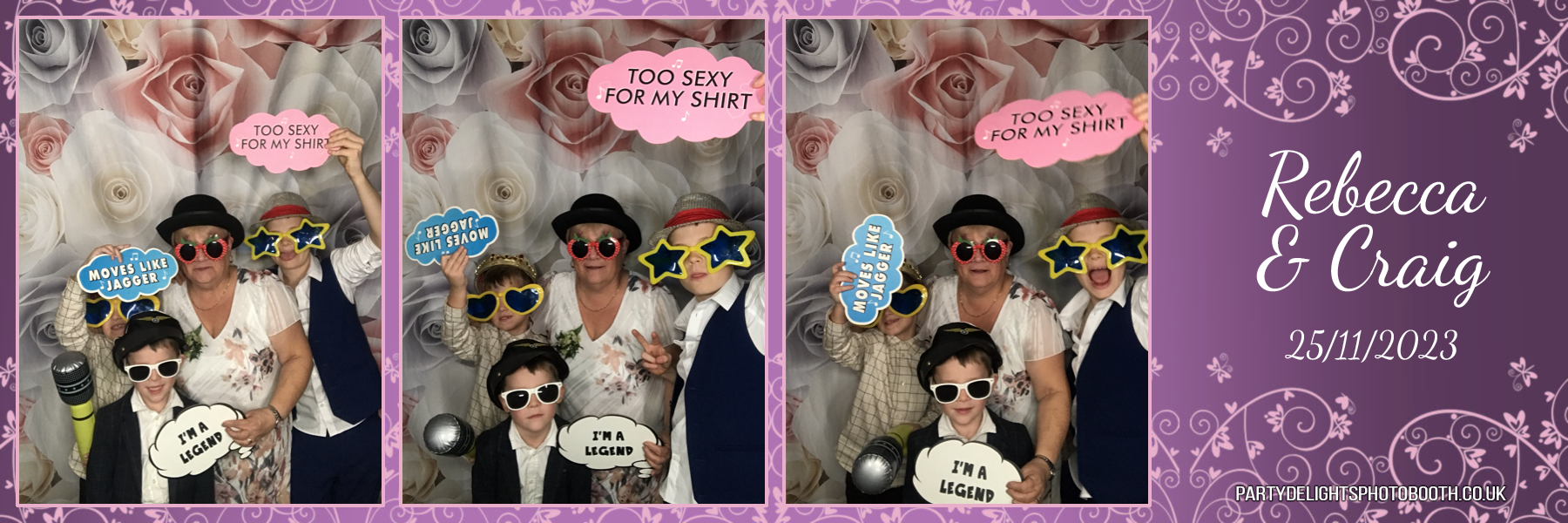 Rebecca and Craig’s wedding | View more photos from the event at gallery.partydelightsphotobooth.co.uk/u/PartyDelightsPhotoBooth/Rebecca-and-Craig’s-wedding