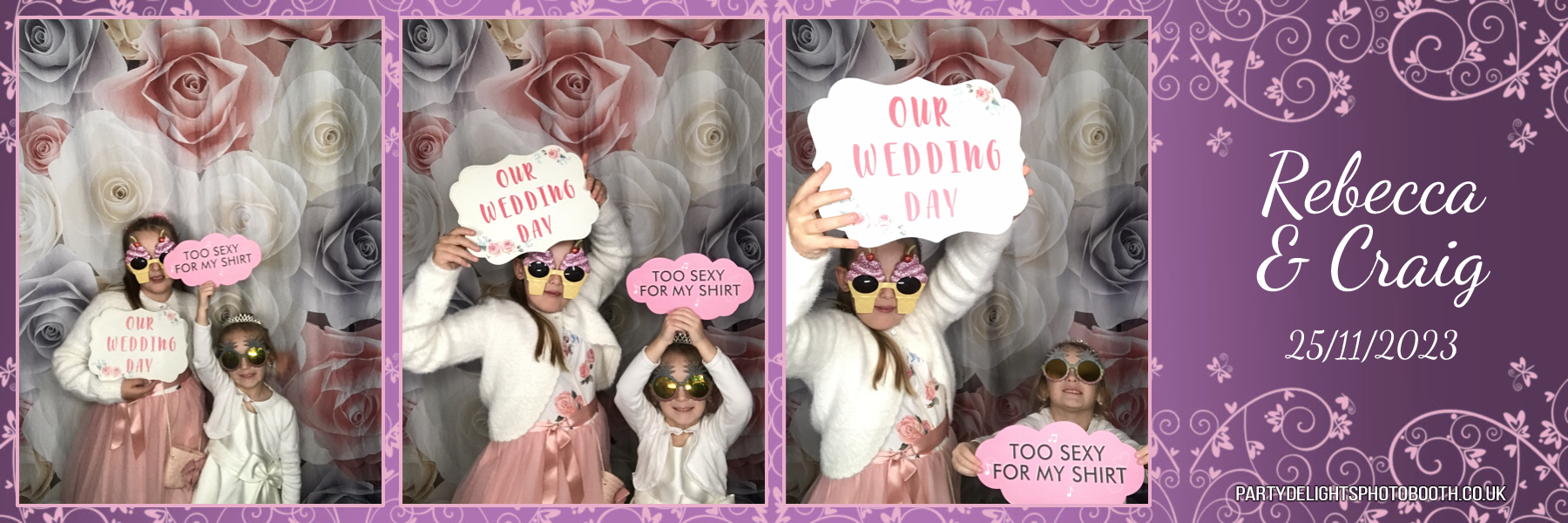 Rebecca and Craig’s wedding | View more photos from the event at gallery.partydelightsphotobooth.co.uk/u/PartyDelightsPhotoBooth/Rebecca-and-Craig’s-wedding