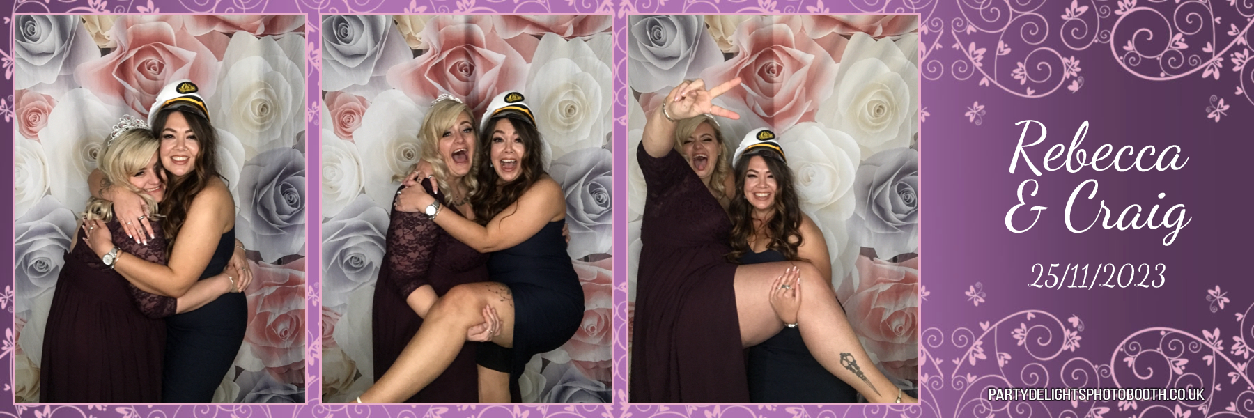 Rebecca and Craig’s wedding | View more photos from the event at gallery.partydelightsphotobooth.co.uk/u/PartyDelightsPhotoBooth/Rebecca-and-Craig’s-wedding