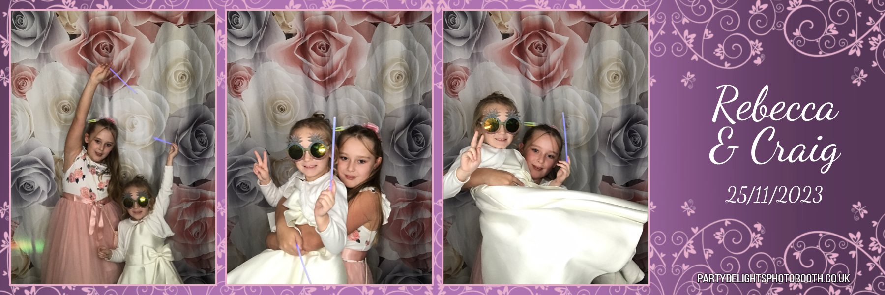 Rebecca and Craig’s wedding | View more photos from the event at gallery.partydelightsphotobooth.co.uk/u/PartyDelightsPhotoBooth/Rebecca-and-Craig’s-wedding