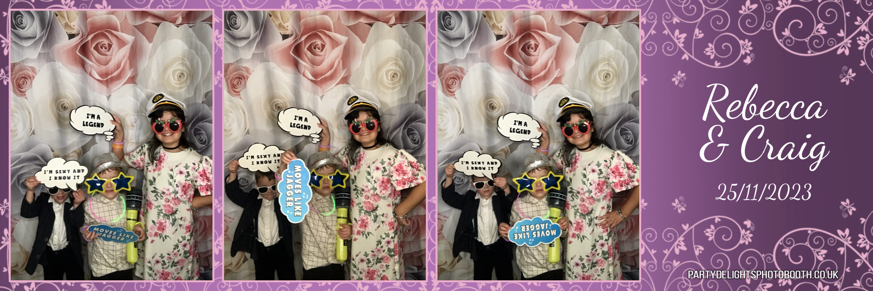 Rebecca and Craig’s wedding | View more photos from the event at gallery.partydelightsphotobooth.co.uk/u/PartyDelightsPhotoBooth/Rebecca-and-Craig’s-wedding