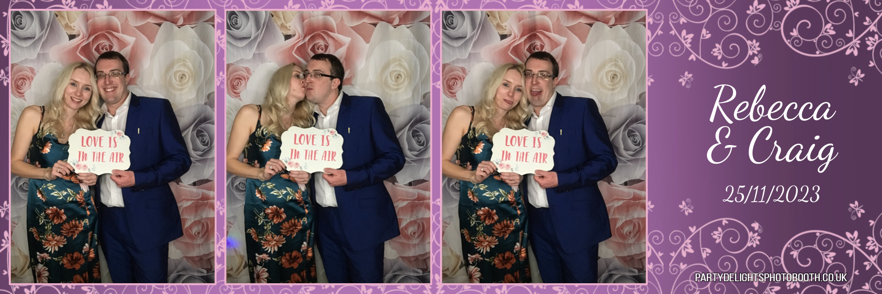 Rebecca and Craig’s wedding | View more photos from the event at gallery.partydelightsphotobooth.co.uk/u/PartyDelightsPhotoBooth/Rebecca-and-Craig’s-wedding