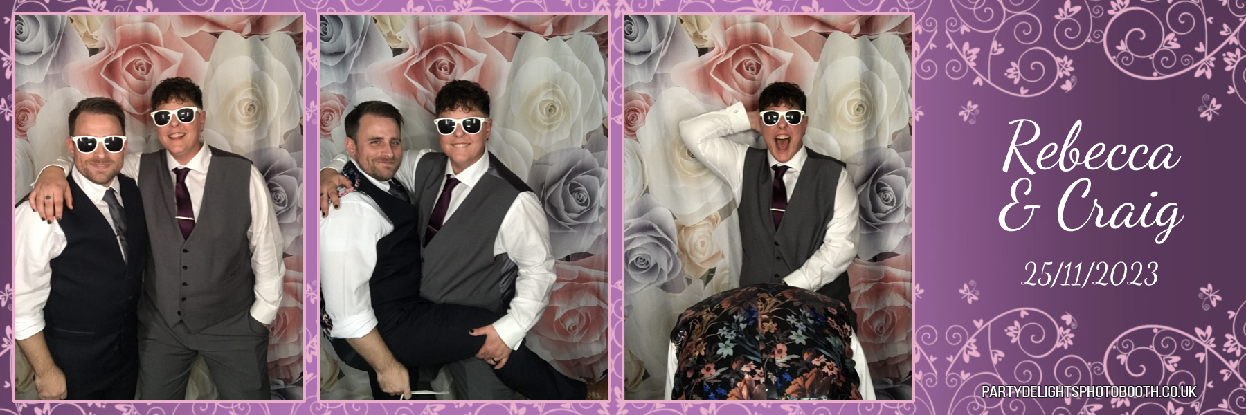 Rebecca and Craig’s wedding | View more photos from the event at gallery.partydelightsphotobooth.co.uk/u/PartyDelightsPhotoBooth/Rebecca-and-Craig’s-wedding
