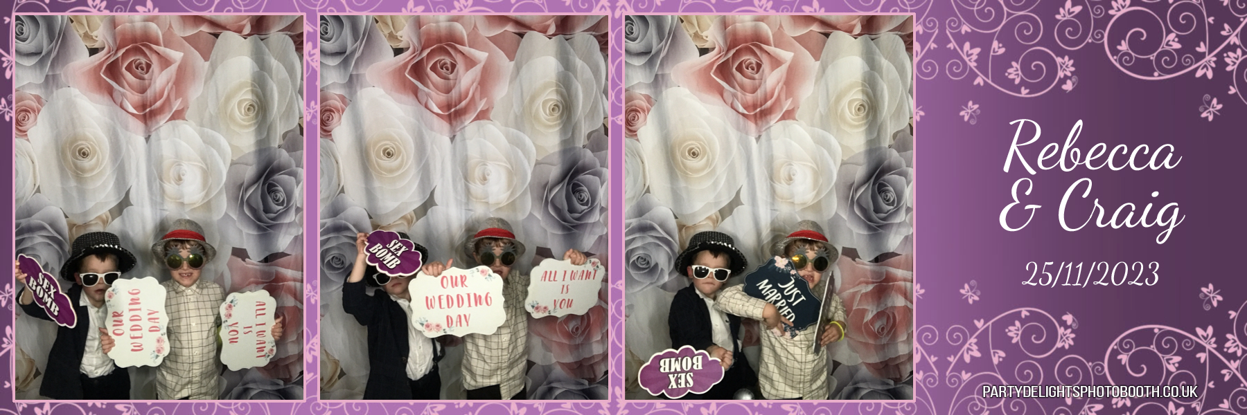 Rebecca and Craig’s wedding | View more photos from the event at gallery.partydelightsphotobooth.co.uk/u/PartyDelightsPhotoBooth/Rebecca-and-Craig’s-wedding