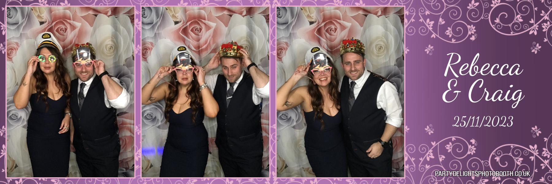 Rebecca and Craig’s wedding | View more photos from the event at gallery.partydelightsphotobooth.co.uk/u/PartyDelightsPhotoBooth/Rebecca-and-Craig’s-wedding