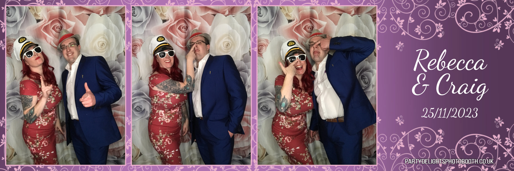 Rebecca and Craig’s wedding | View more photos from the event at gallery.partydelightsphotobooth.co.uk/u/PartyDelightsPhotoBooth/Rebecca-and-Craig’s-wedding