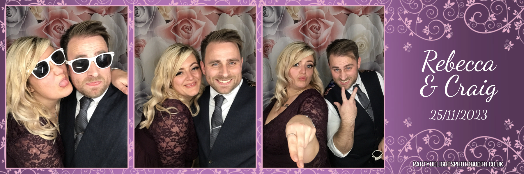 Rebecca and Craig’s wedding | View more photos from the event at gallery.partydelightsphotobooth.co.uk/u/PartyDelightsPhotoBooth/Rebecca-and-Craig’s-wedding