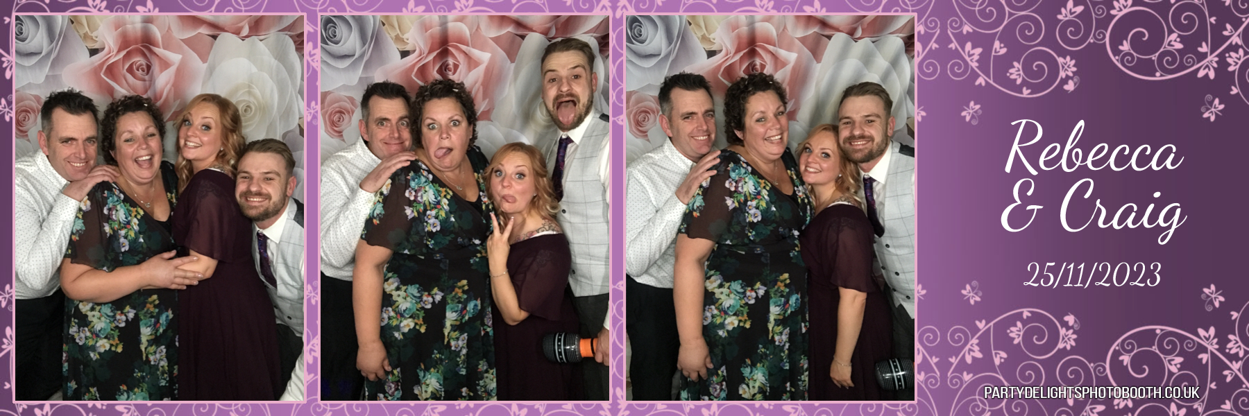 Rebecca and Craig’s wedding | View more photos from the event at gallery.partydelightsphotobooth.co.uk/u/PartyDelightsPhotoBooth/Rebecca-and-Craig’s-wedding