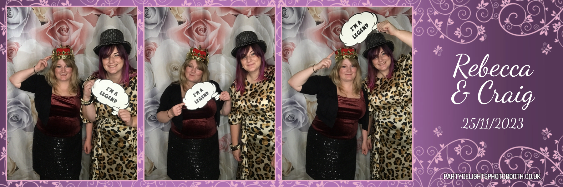 Rebecca and Craig’s wedding | View more photos from the event at gallery.partydelightsphotobooth.co.uk/u/PartyDelightsPhotoBooth/Rebecca-and-Craig’s-wedding