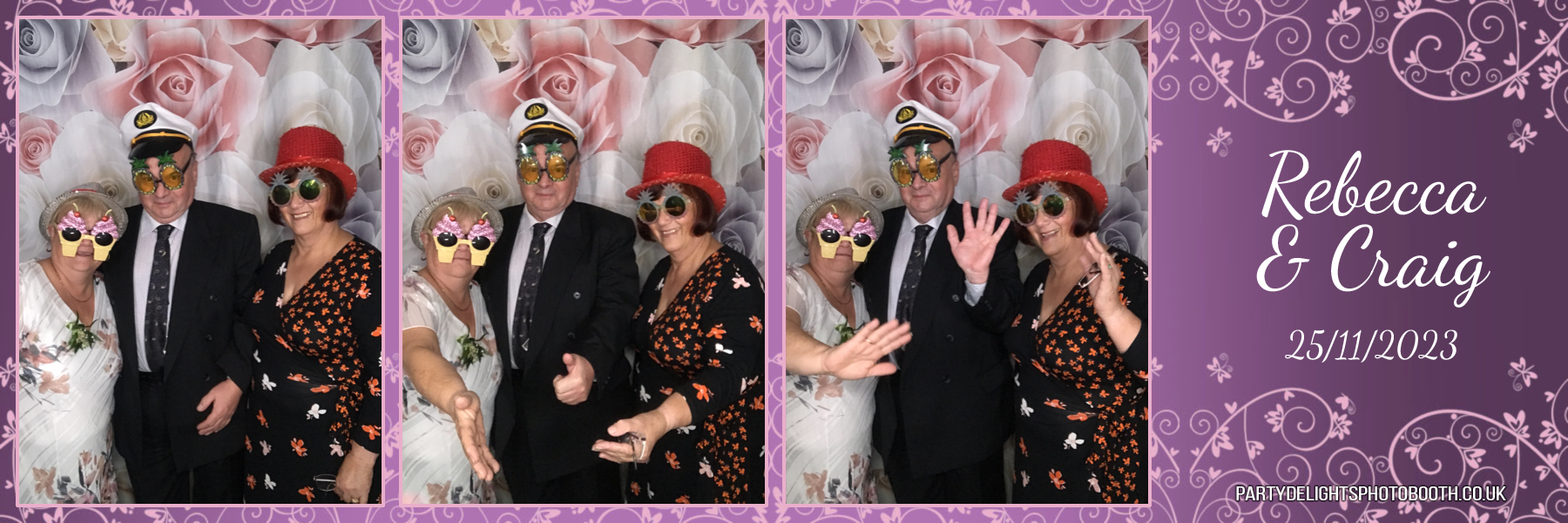 Rebecca and Craig’s wedding | View more photos from the event at gallery.partydelightsphotobooth.co.uk/u/PartyDelightsPhotoBooth/Rebecca-and-Craig’s-wedding