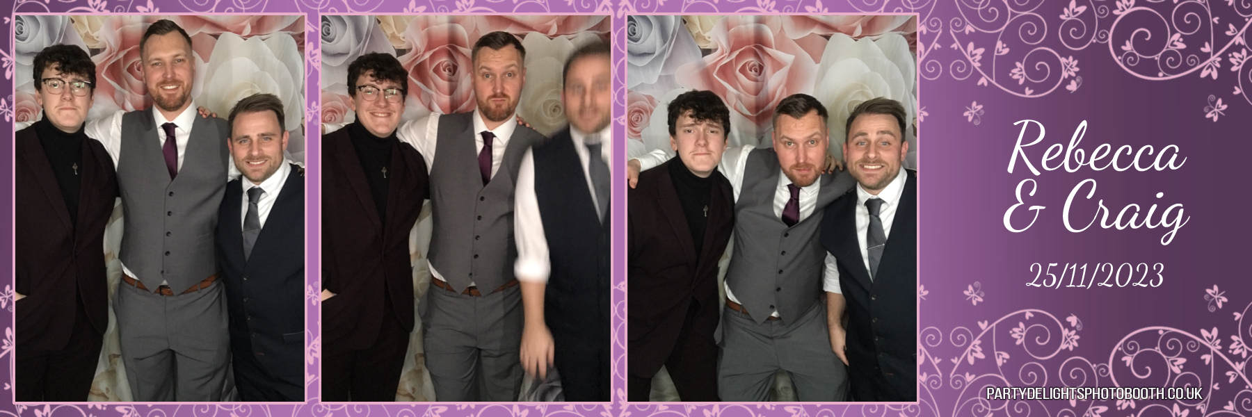 Rebecca and Craig’s wedding | View more photos from the event at gallery.partydelightsphotobooth.co.uk/u/PartyDelightsPhotoBooth/Rebecca-and-Craig’s-wedding