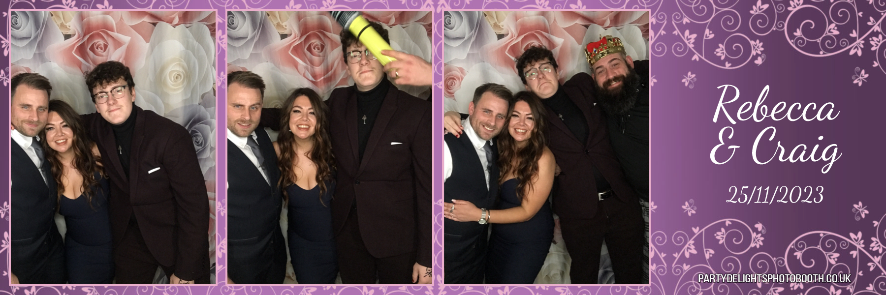 Rebecca and Craig’s wedding | View more photos from the event at gallery.partydelightsphotobooth.co.uk/u/PartyDelightsPhotoBooth/Rebecca-and-Craig’s-wedding