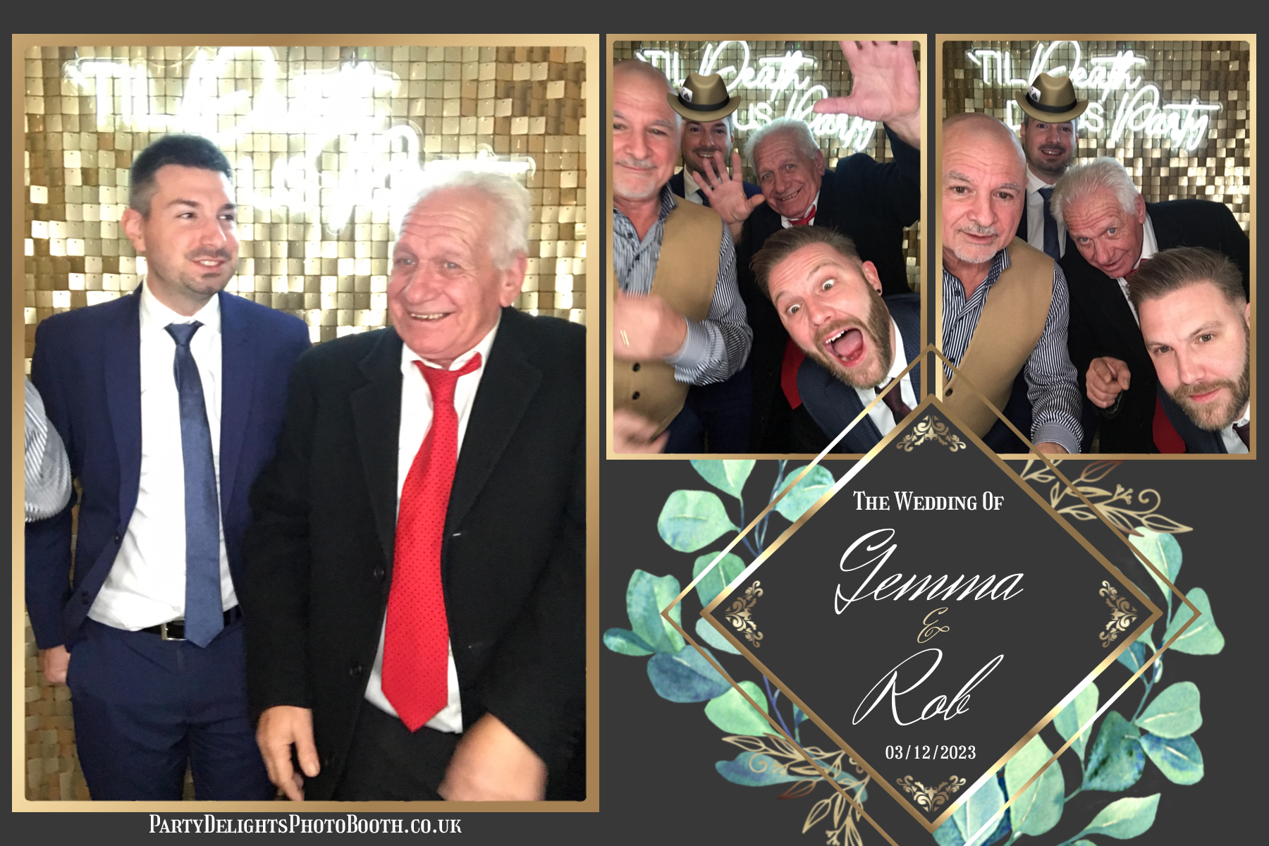 Rob and Gemma’s Wedding | View more photos from the event at gallery.partydelightsphotobooth.co.uk/u/PartyDelightsPhotoBooth/Rob-and-Gemma’s-Wedding
