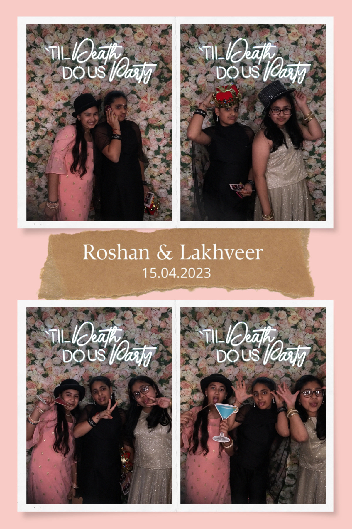Roshan and Lakhveer's wedding | View more photos from the event at gallery.partydelightsphotobooth.co.uk/u/PartyDelightsPhotoBooth/Roshan-and-Lakhveers-wedding
