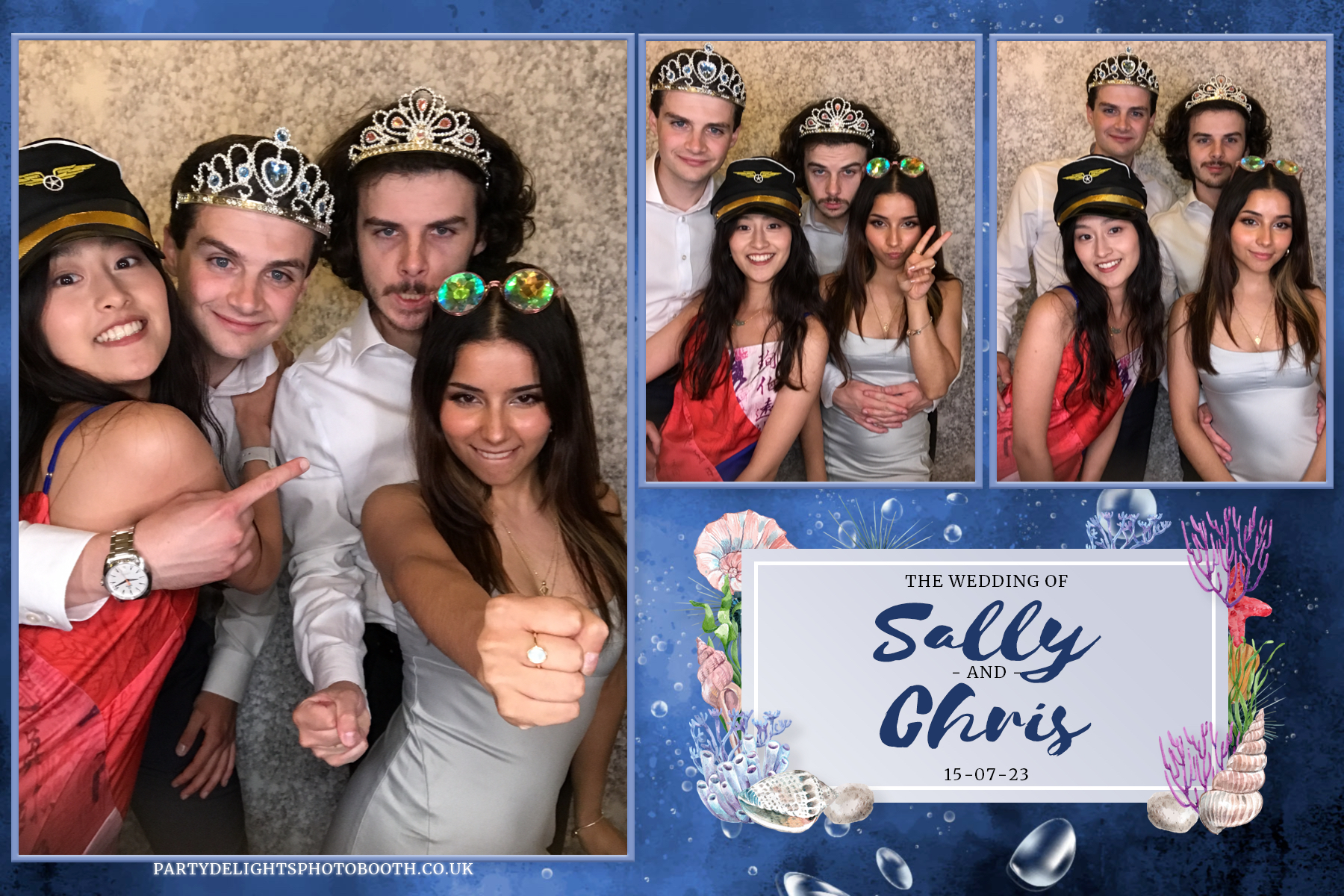 Sally and Chris Wedding | View more photos from the event at gallery.partydelightsphotobooth.co.uk/u/PartyDelightsPhotoBooth/Sally-and-Chris-Wedding