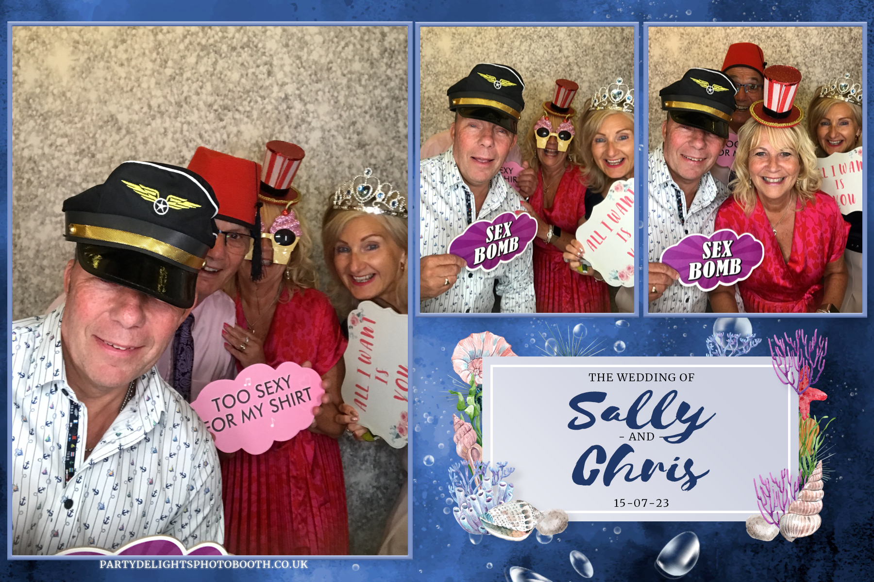 Sally and Chris Wedding | View more photos from the event at gallery.partydelightsphotobooth.co.uk/u/PartyDelightsPhotoBooth/Sally-and-Chris-Wedding