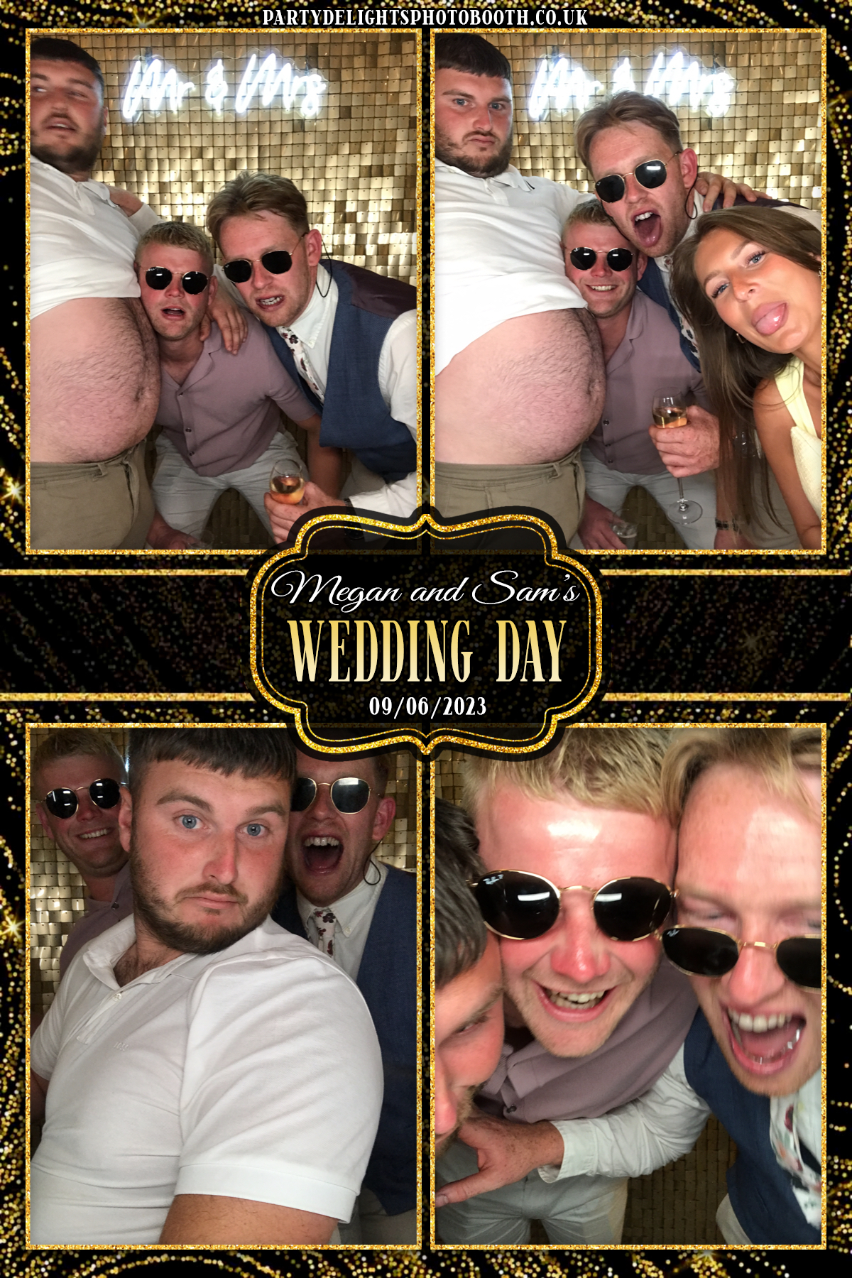 Sam and Megan’s wedding | View more photos from the event at gallery.partydelightsphotobooth.co.uk/u/PartyDelightsPhotoBooth/Sam-and-Megan’s-wedding
